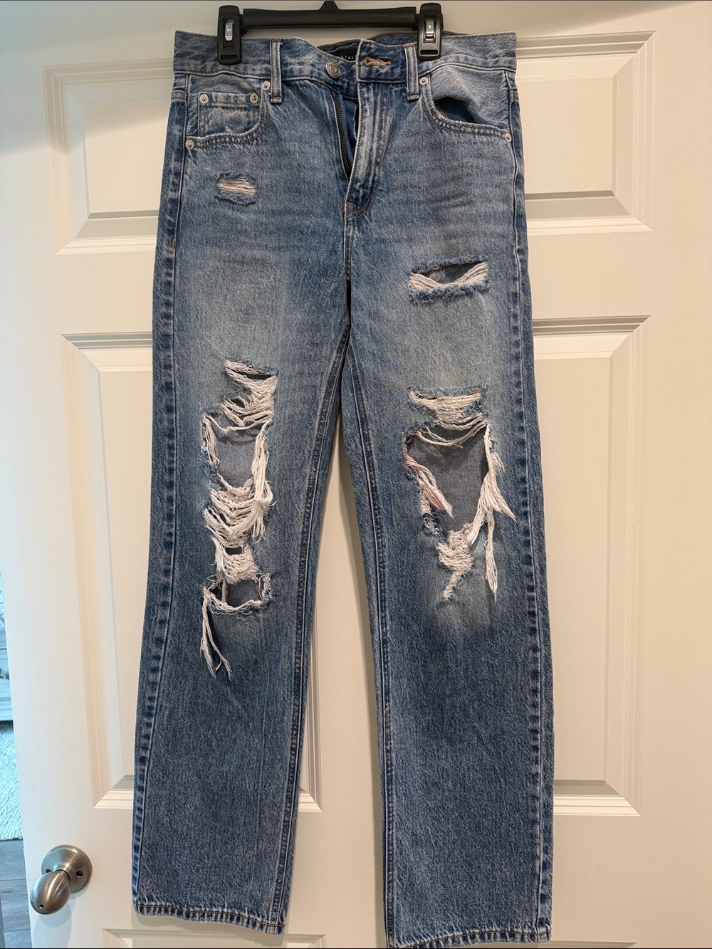 Aeropostale Distressed Blue Denim Jeans